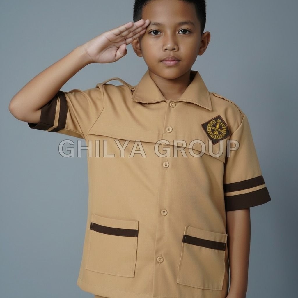 baju pramuka siaga licin, baju pramuka sd, baju pramuka siaga, baju pramuka