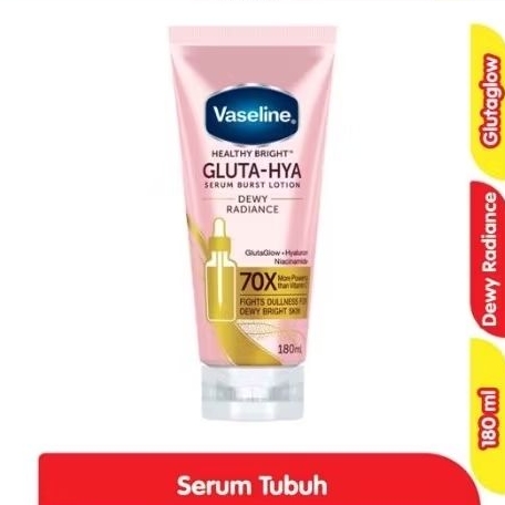 Vaseline Glute Hya Serum Pelembap Tubuh Dewi Radiance 180 ml