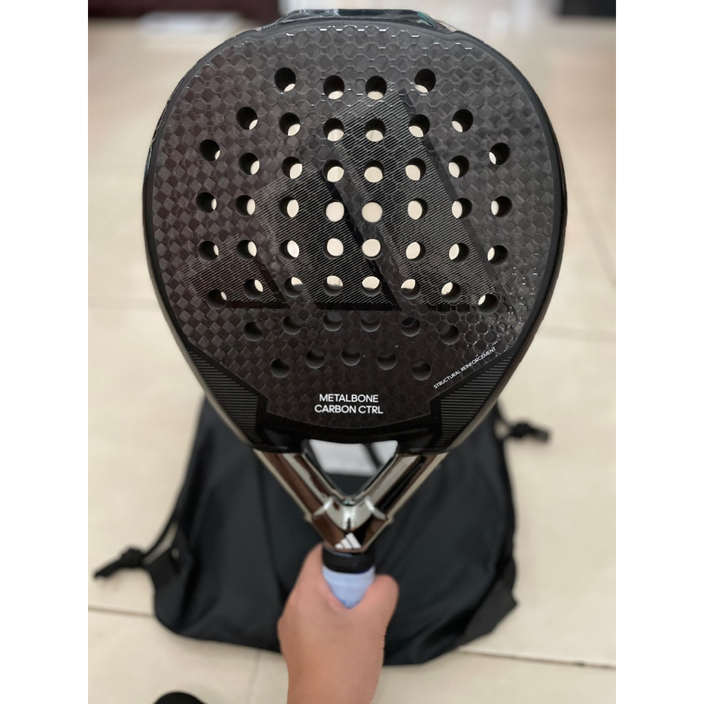 (Second) Perlengkapan Padel Raket Adidas Metalbone Carbon CTRL 3.3 / Sepatu Padel