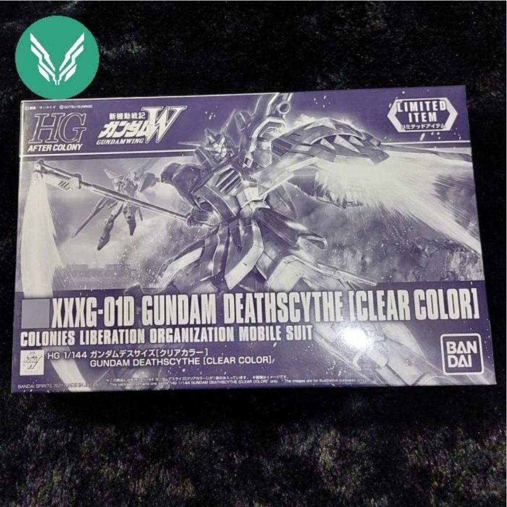 Hg Deathscythe Clear Bandai Gundam Model kit