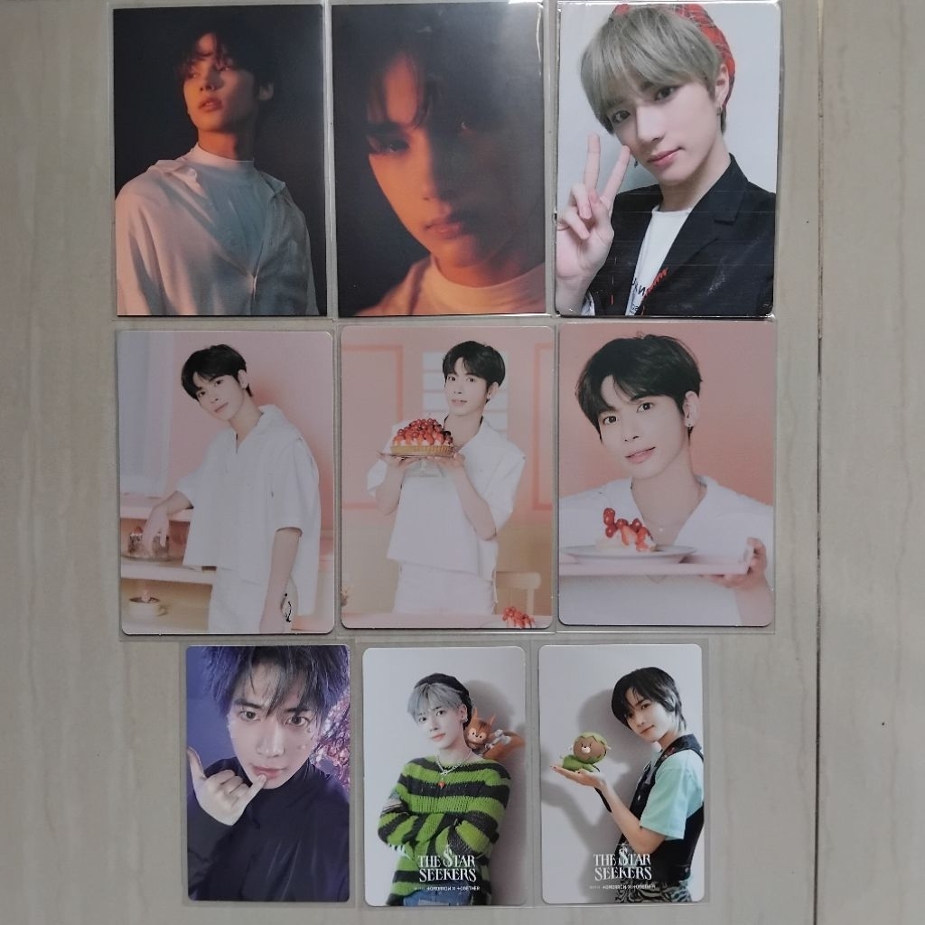 Clearance Sale Photocard TXT Taehyun Beomgyu Hueningkai original story fight or escape foe | lightst