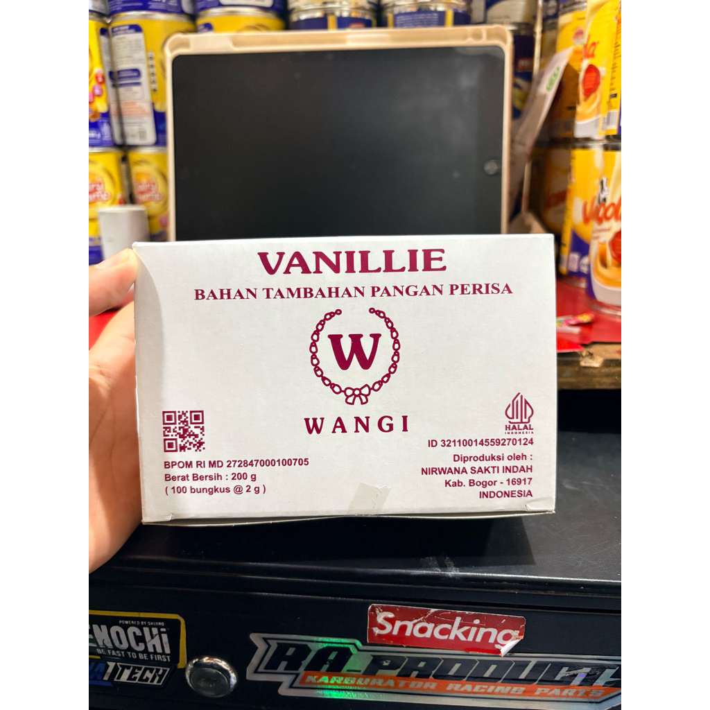 Vanillie W "Wangi" isi 100 pcs