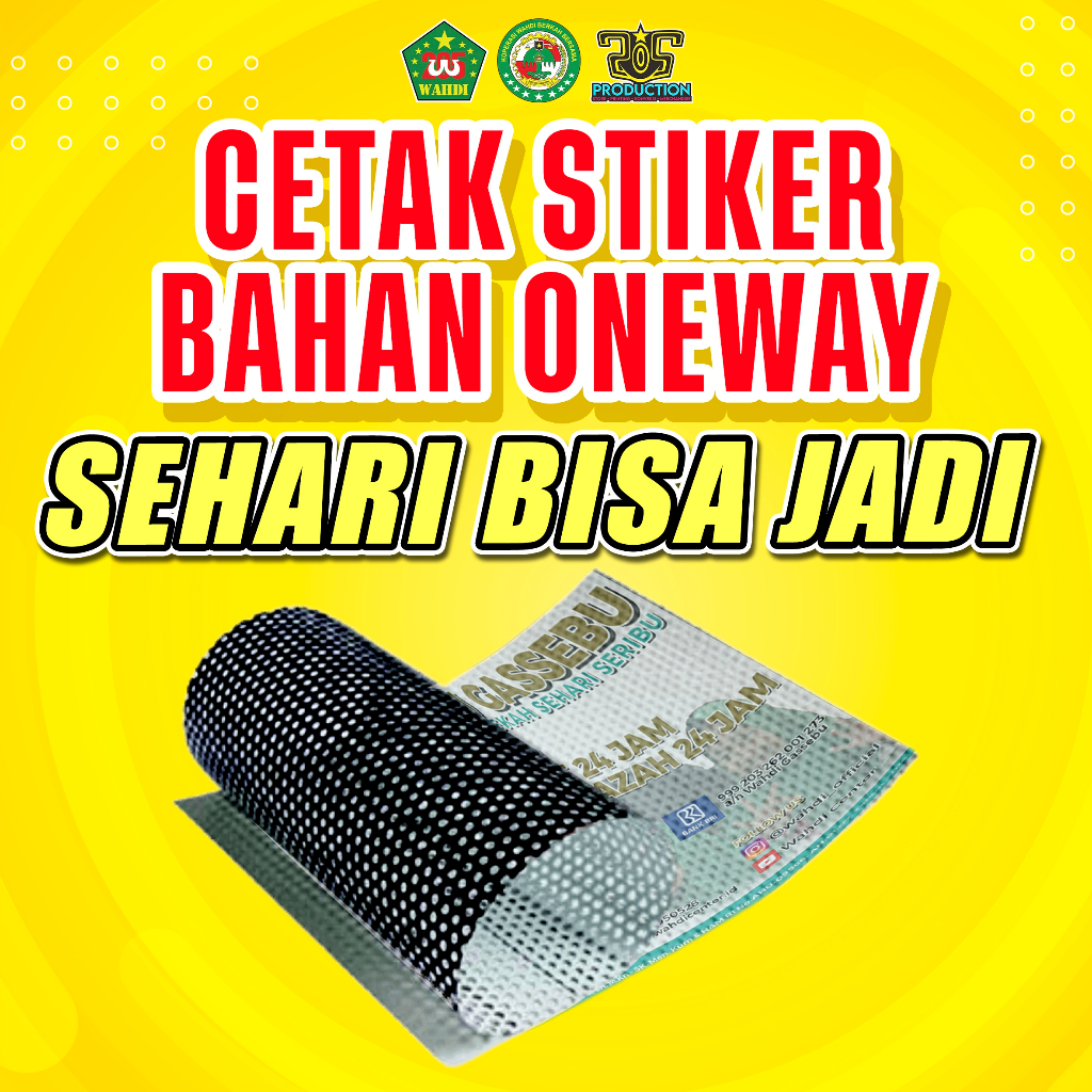 CETAK STIKER KACA ONE WAY VISION STICKER KACA MOBIL KACA KANTOR