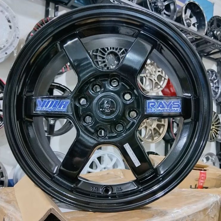 VELG TE37 SL R15 MOBIL AVANZA XENIA BRIO SIGRA VIOS YARIS ETIOS  GRAND LIVINA DLL RING 15 BAUT 4