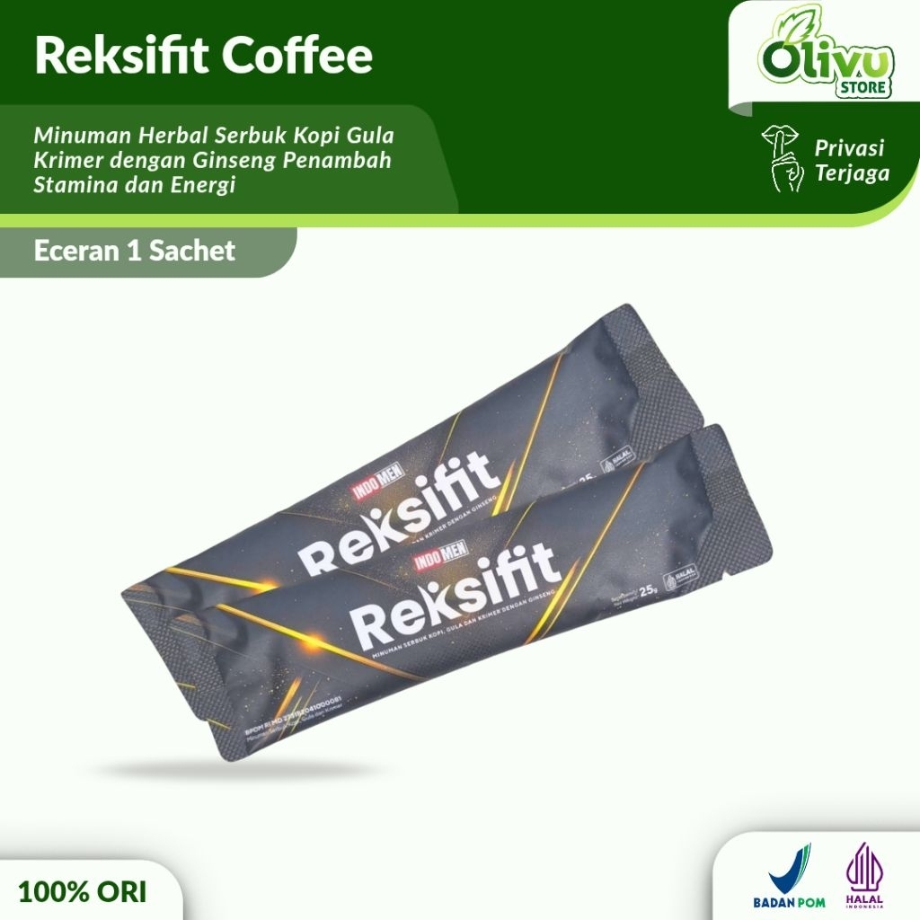 Kopi Reksifit Coffee by Indomen Eceran Kopi Susu Ginseng Kuat Ranjang