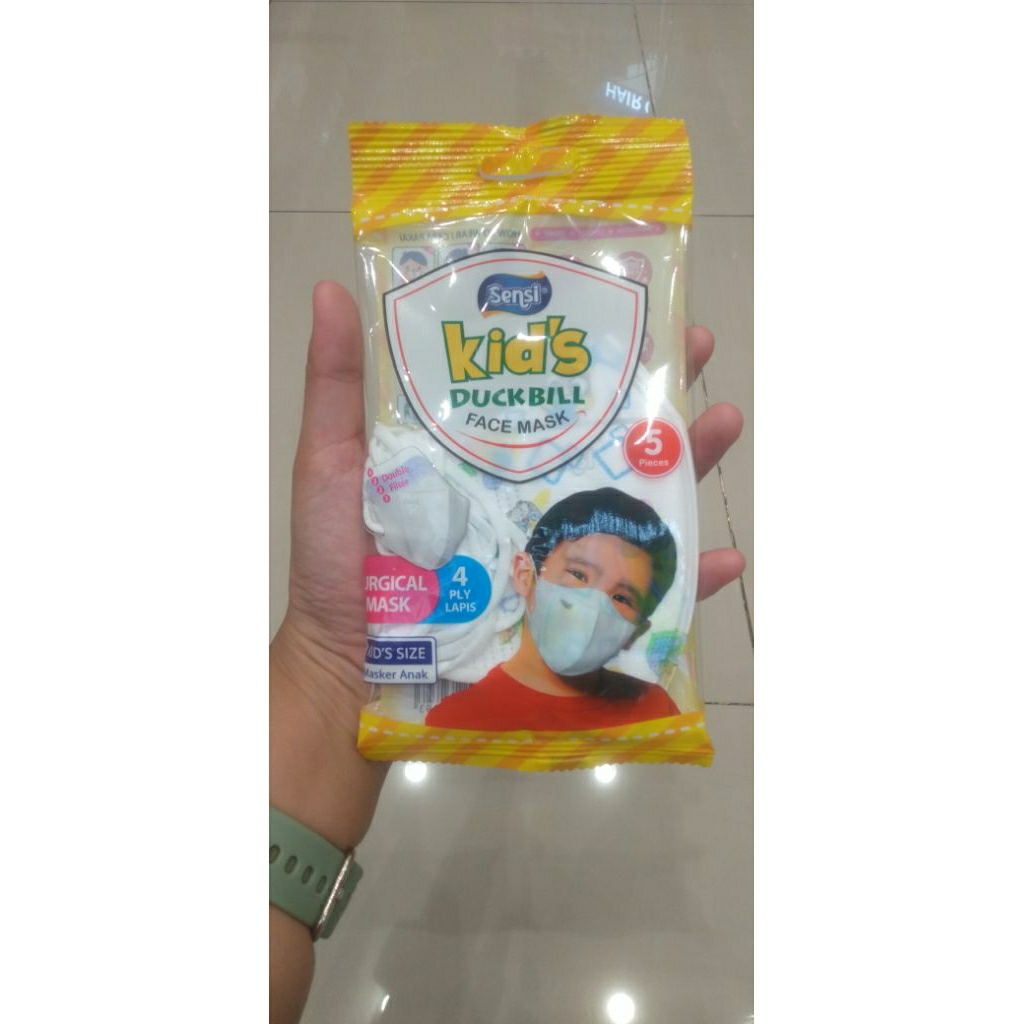 Masker Dukbil  Sensi Anak/Masker Sensi Anak 6Pcs