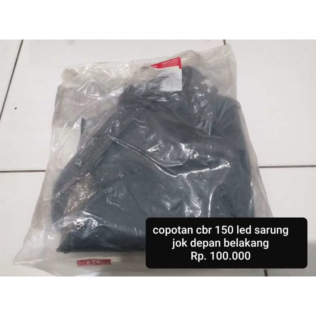 sarung jok cbr depan belakang cbr 150 led
