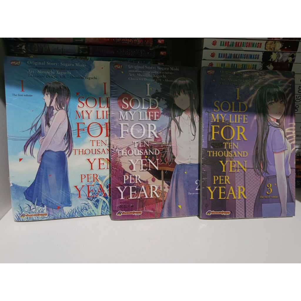 Komik I Sold My Life For Ten Thousand Yen Per Year Set 1-3 Tamat (Reguler) Segel