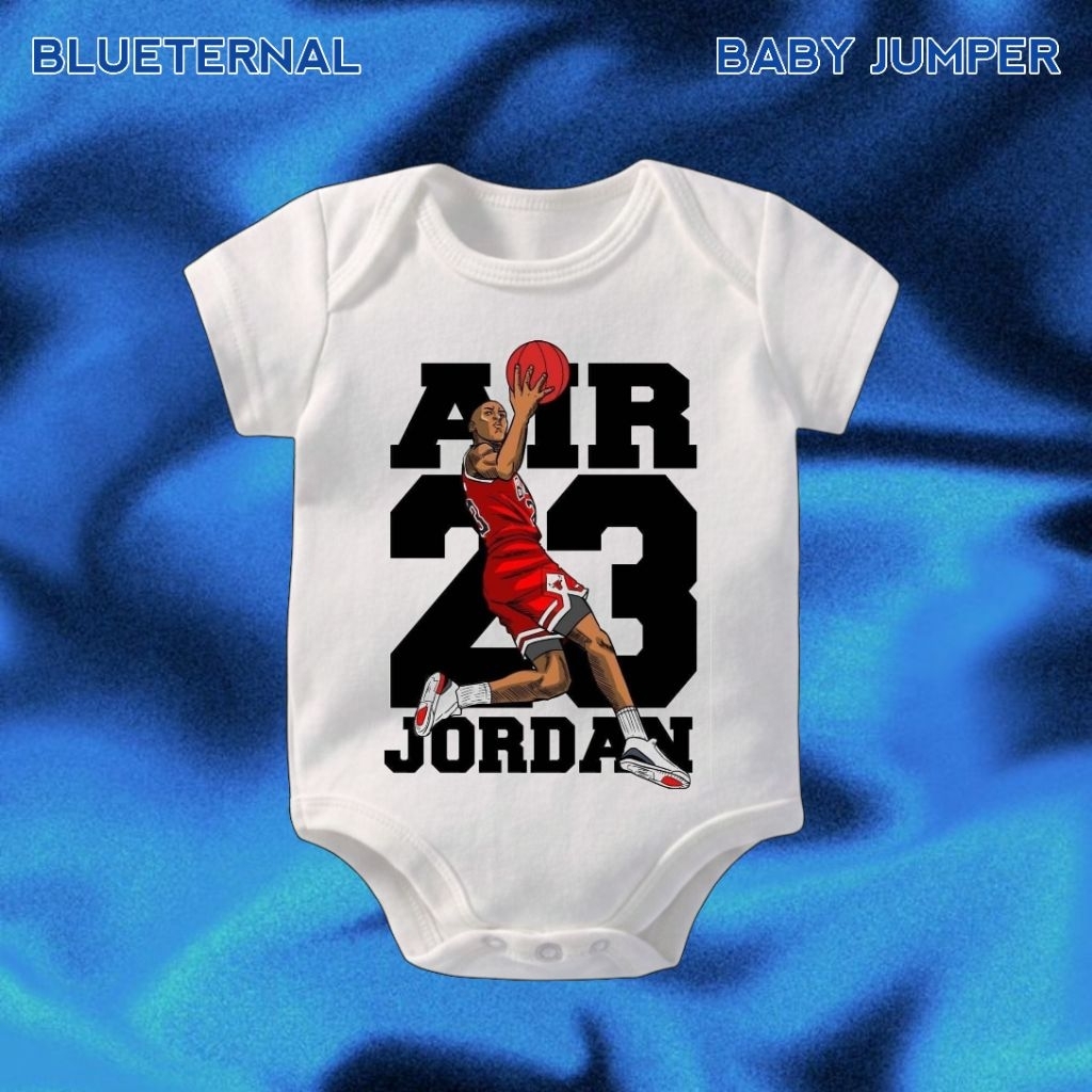 BABY JUMPER AIR 23 JORDAN | BABY JUMPER PUTIH | PAKAIAN BAYI | BAJU BAYI | BAJU ANAK KECIL | BABY JU
