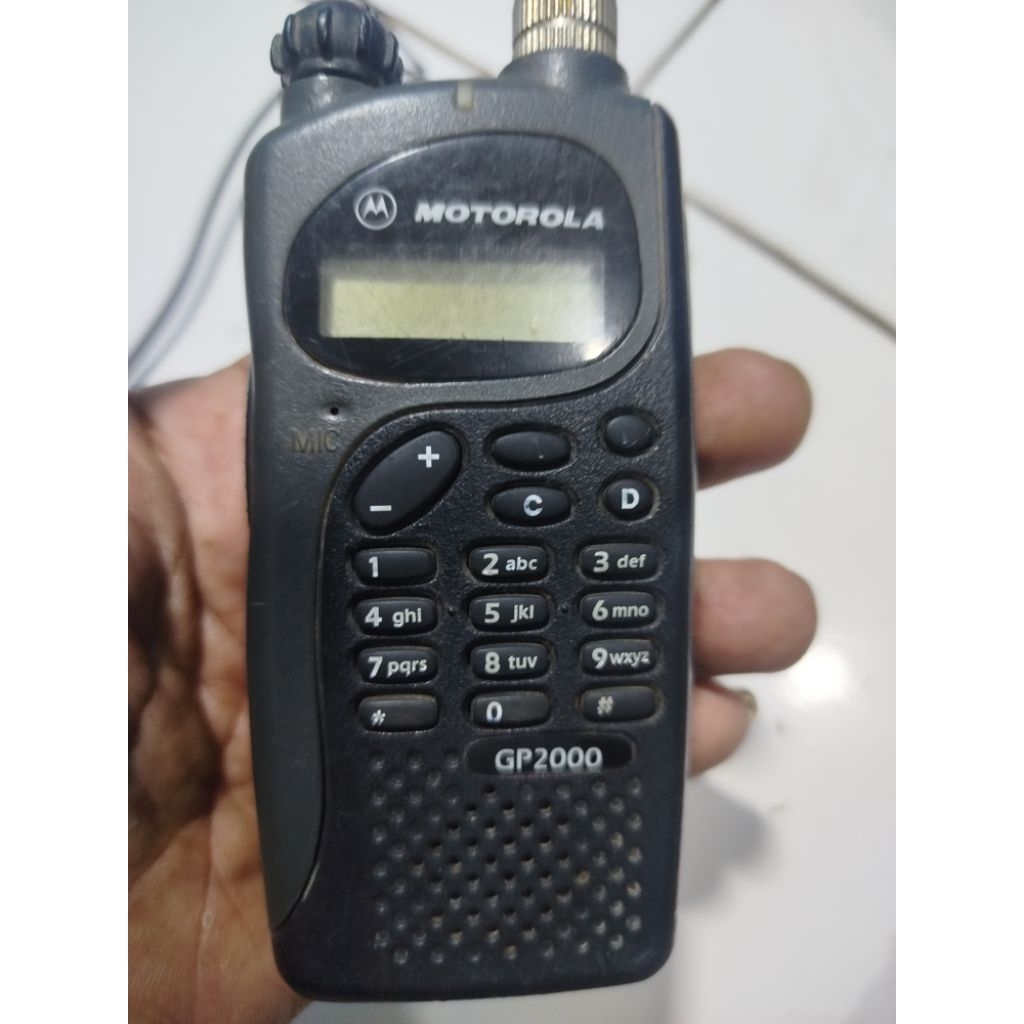 Motorola gp2000 HT second bahan layak.