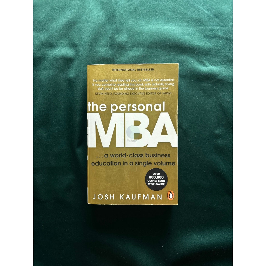 PRELOVED – Novel/Buku The Personal MBA - Josh Kaufman