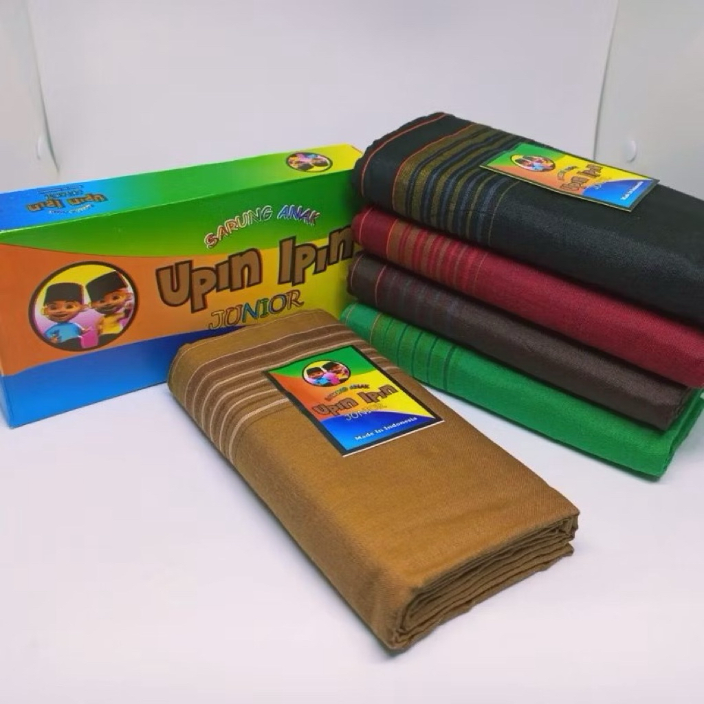 SARUNG ANAK KATUN UPIN IPIN JUNIOR