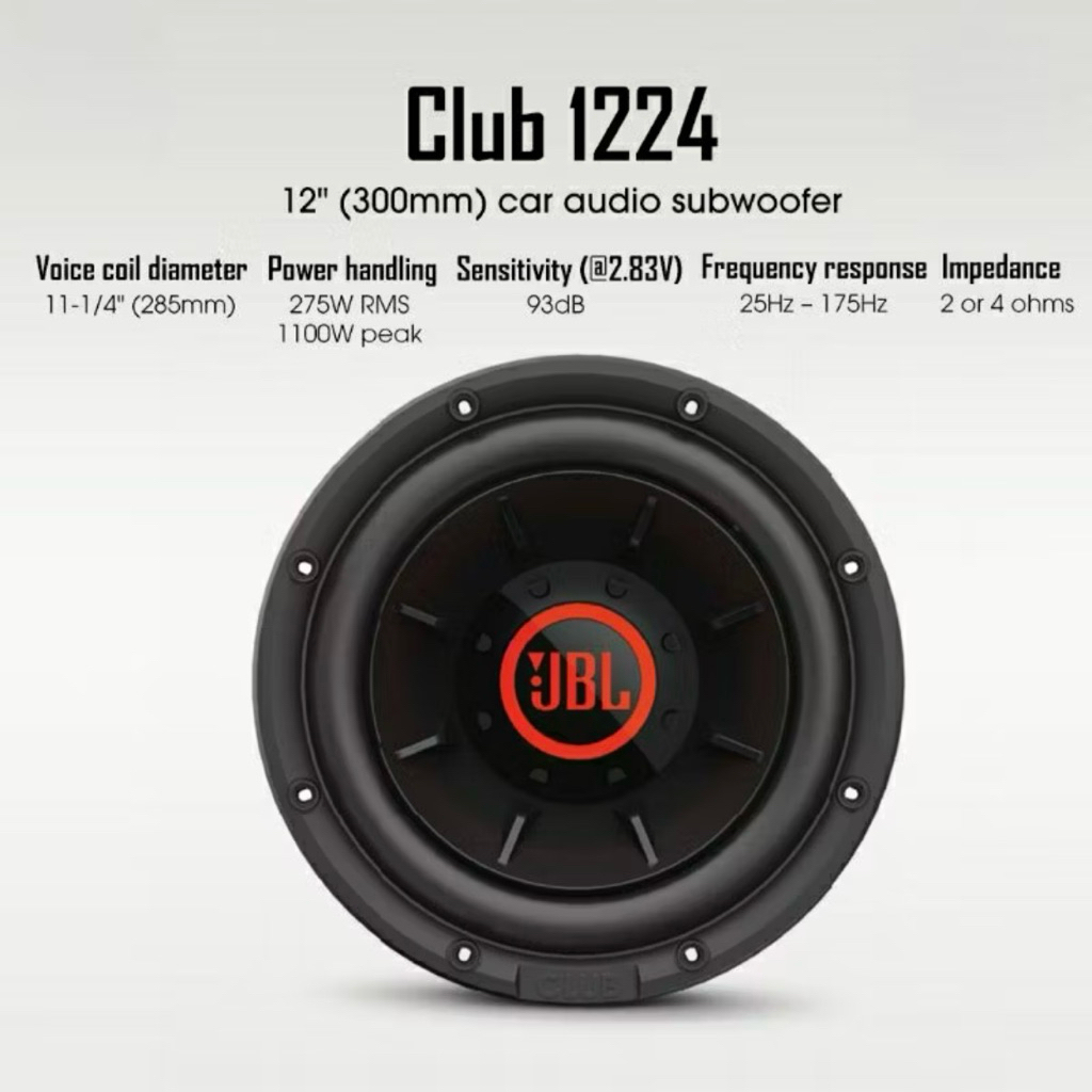 Subwoofer JBL 12 Inch Super ngebas
