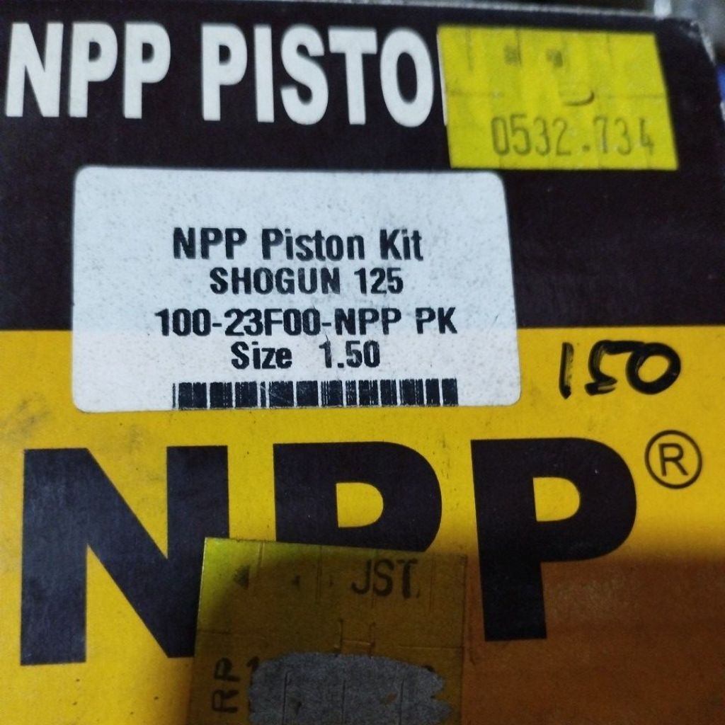 Piston Kit Npp Shogun 125 Os 150 Piston kit Shogun os 150 Npp