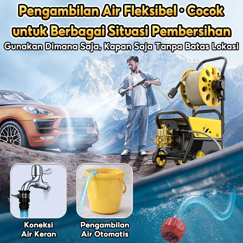 BIG SALE SOARFLY 1000W Jet Cleaner 950Bar Mesin Cuci Motor Jet Cleaner Mesin Cuci Mobil Alat Cuci
