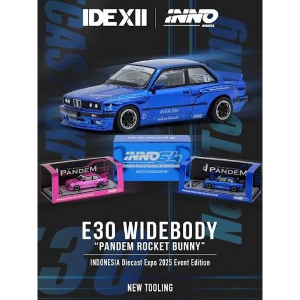 Inno64 BMW E30 Widebody "Pandem Rocket Bunny"