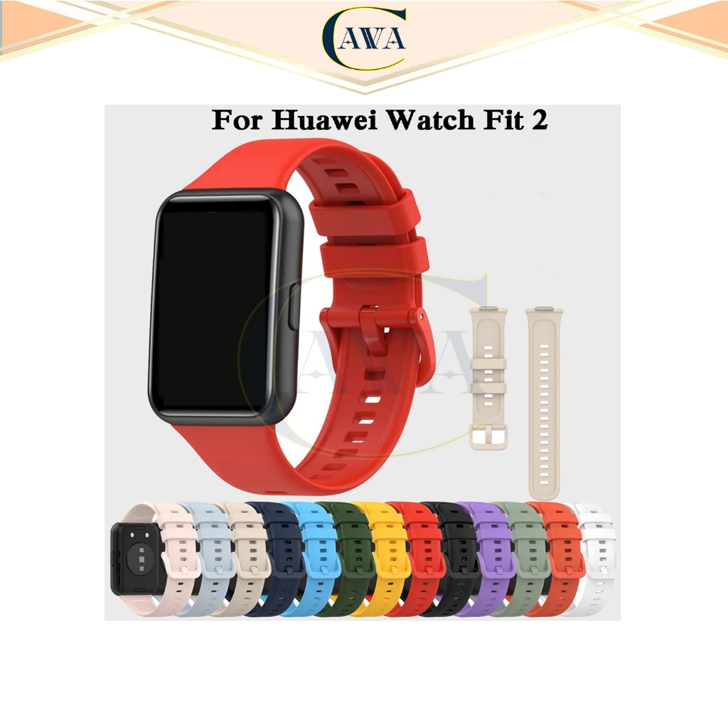 Cavva Strap Huawei Watch Fit 2 Polos Tali Jam Huawei Fit  2 SE New Silicone