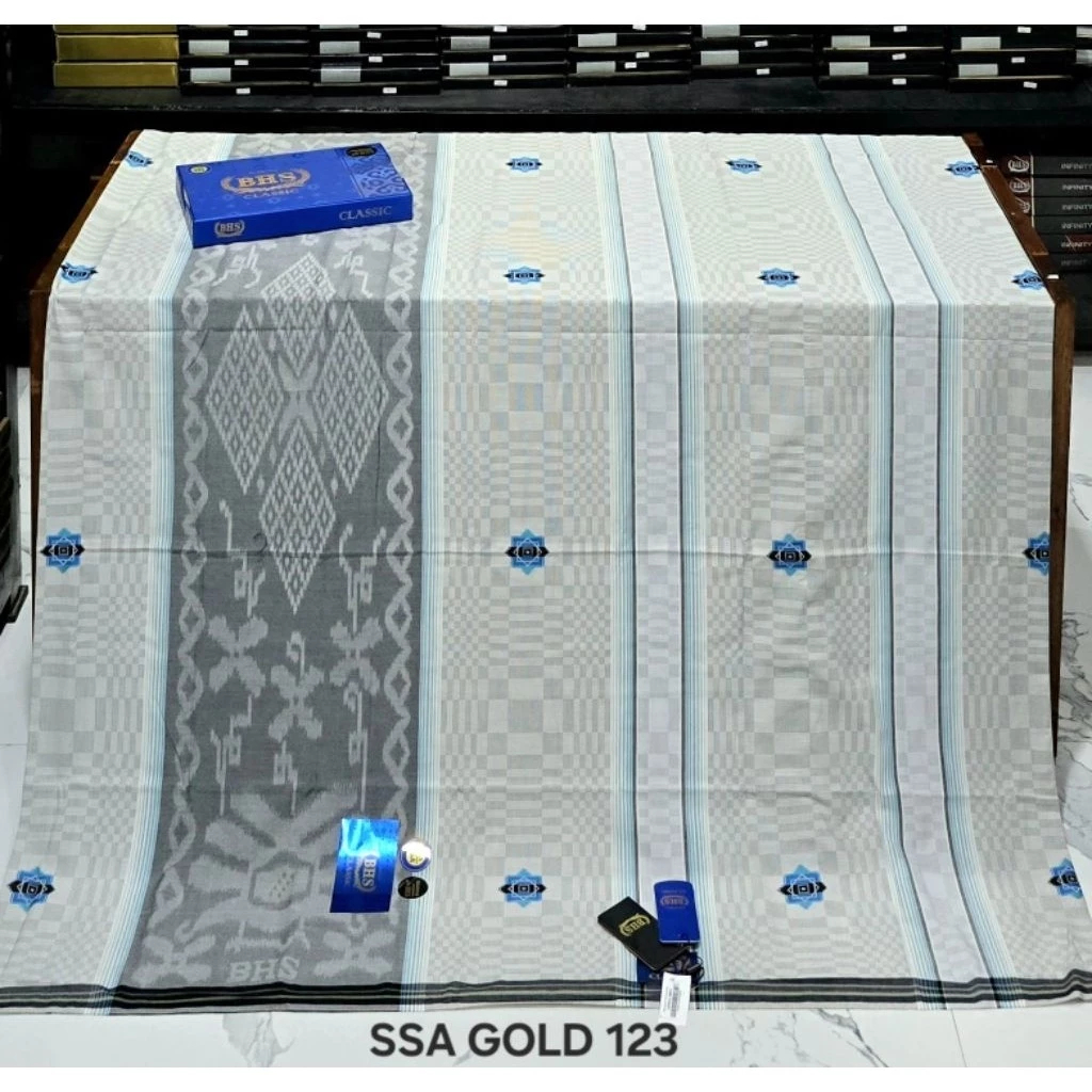 Sarung BHS Classic Songket Gold 100% Original//Sarung BHS classic songket Gold BHS klasik | BHS clas
