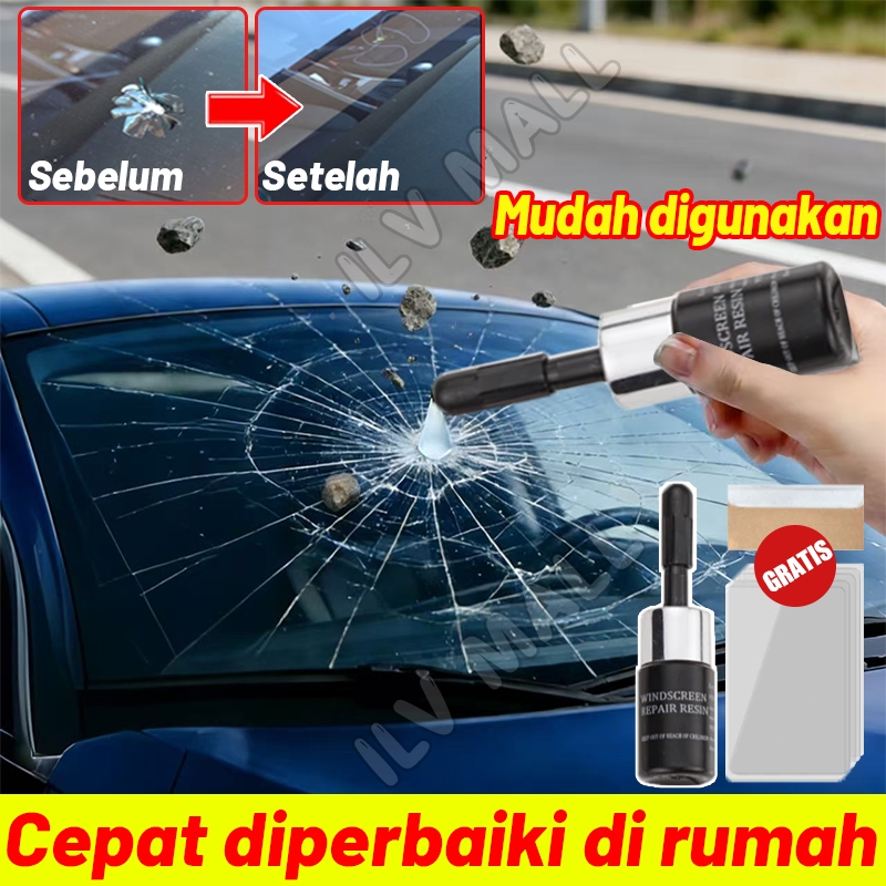 lem kaca mobil retak tanpa bekas penghilang retak kaca mobil lem lcd hp windshield repair kit lem ak