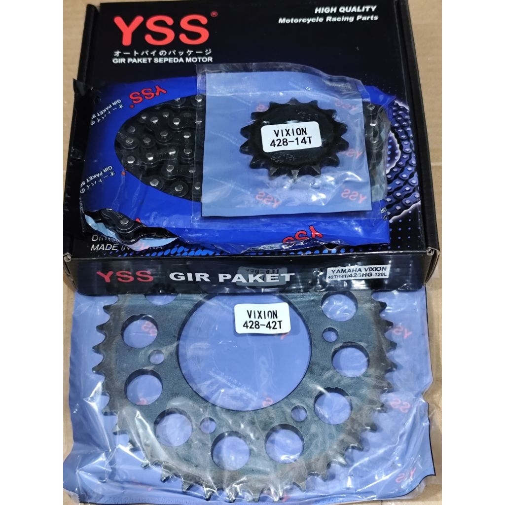 Gear paket Assy YSS Yamaha Vixion old Vixion lama Yss premium