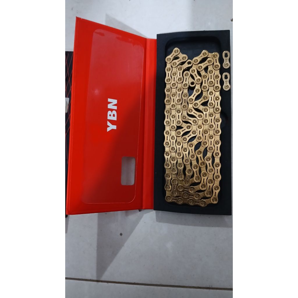 RANTAI SEPEDA 10 SPEED ORIGINAL YBN