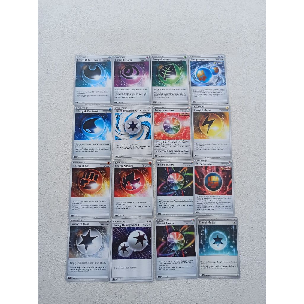kartu Energy pokemon Tcg Indonesia
