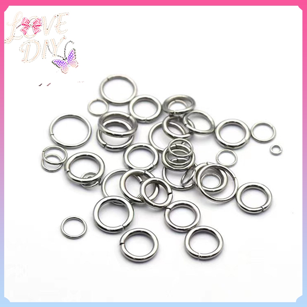 10gr/Ring Stainless Good Quality Untuk Membuat Perhiasan DIY gelang kalung