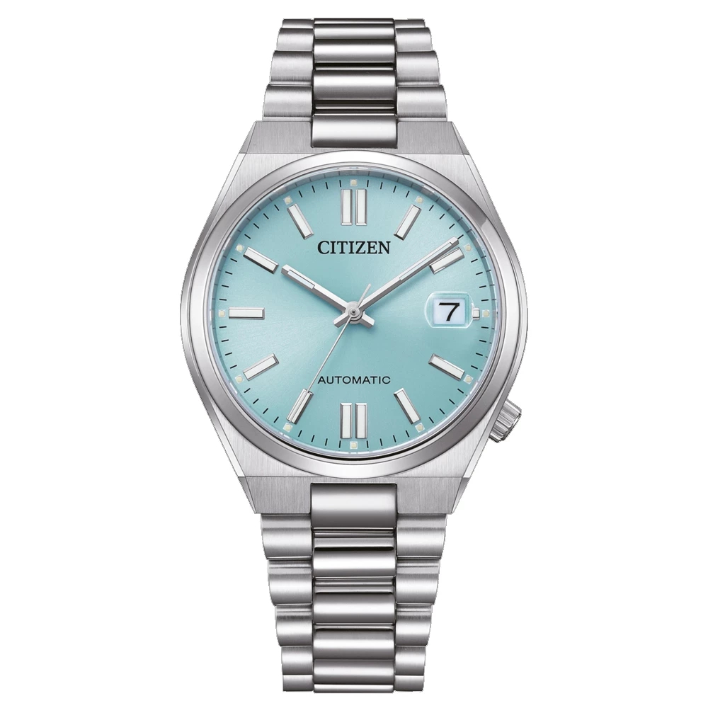 Jam Tangan Wanita Citizen Tsuyosa NJ0200-50L Automatic Light Blue Original Resmi