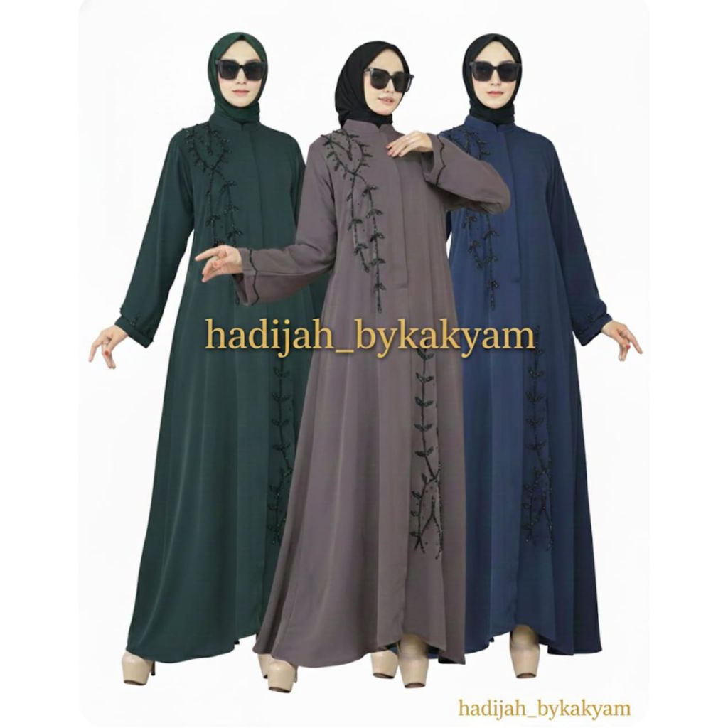 ABAYA GAMIS CRISTAL BY YAM COLLECTION