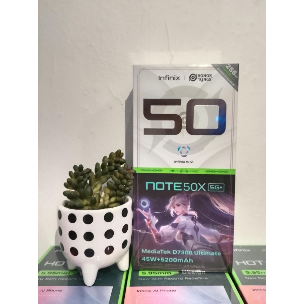 Infinix Note 50x 5G 8/256GB Garansi Resmi