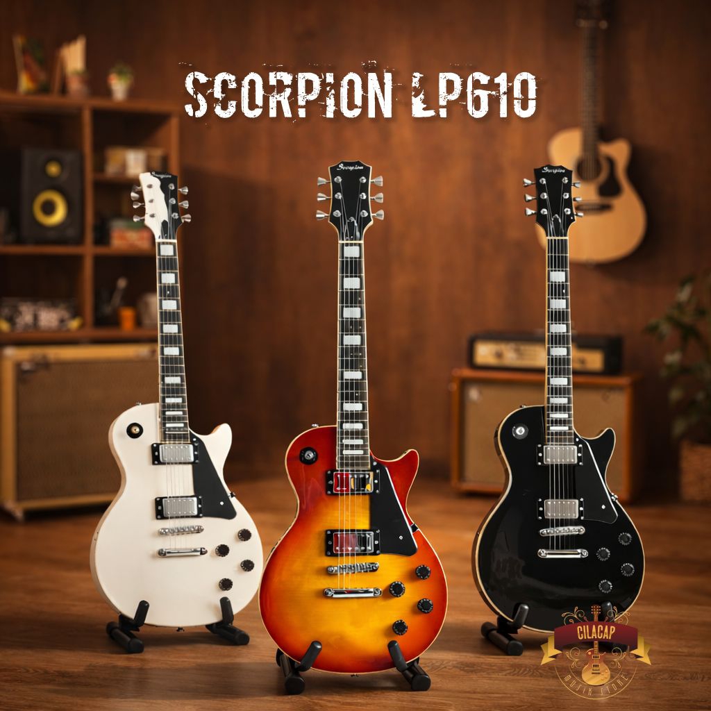 GITAR ELEKTRIK SCORPION LP610 GITAR SCORPION LP 610