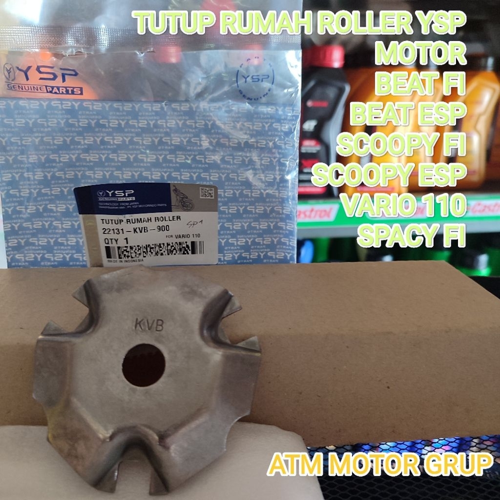TUTUP RUMAH ROLLER / CAMP MOTOR VARIO 110 (22131-KVB-900) ORIGINAL YSP