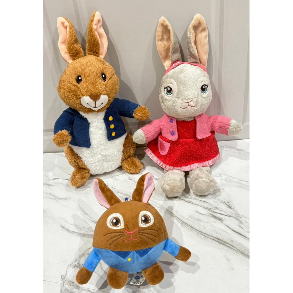 Boneka Plushie Lily Bobtail Peter Rabbit, Peter Rabbit Baju Biru Kohls’ Cares, Ganci Peter Rabbit Sq