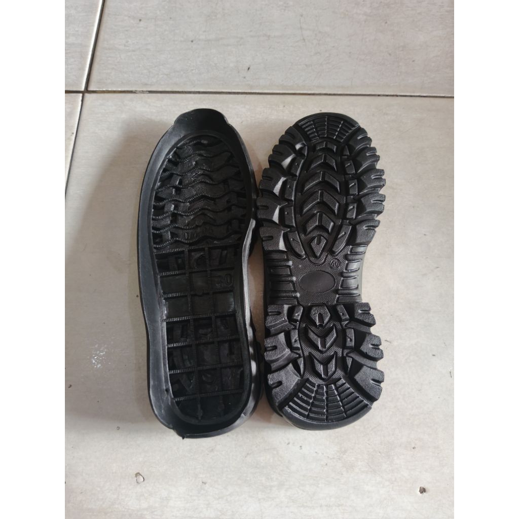 sol sepatu pdh TNI polri bahan karet