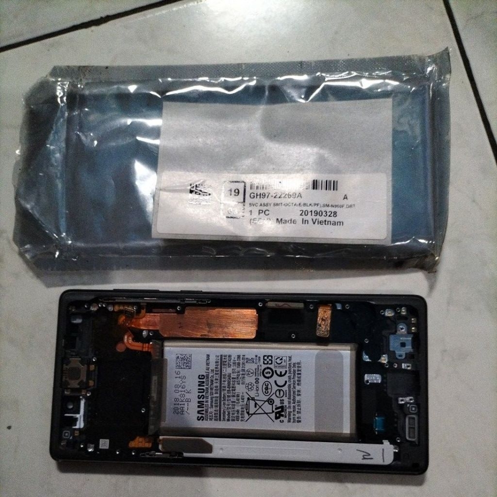 touchscreen rusak Samsung note 9