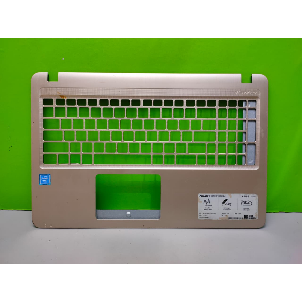 ET04 PCL-AS-9 BOTTOM CASE PALMREST LCD BACK COVER FRONT BEZEL LAPTOP ASUS X450S