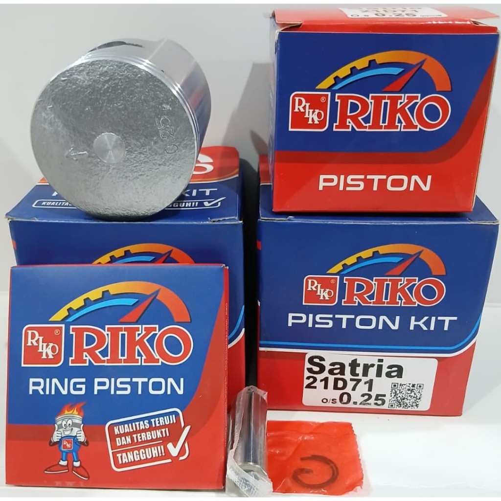 PISTON KIT SATRIA 2T OVERSIZE STD - 200