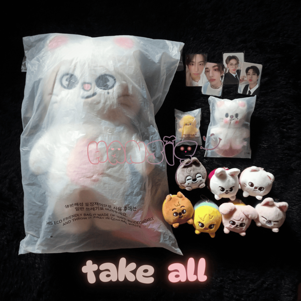 SKZOO PLUSH TEDDY BEAR JINIRET SET