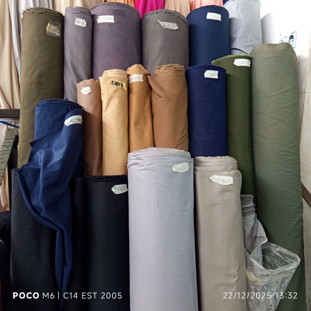 HARGA/0,5 M | KAIN CHINO STRETCH PREMIUM | KAIN CHINOS TWILL PREMIUM | BAHAN CHINOS COTTON TWILL PRE