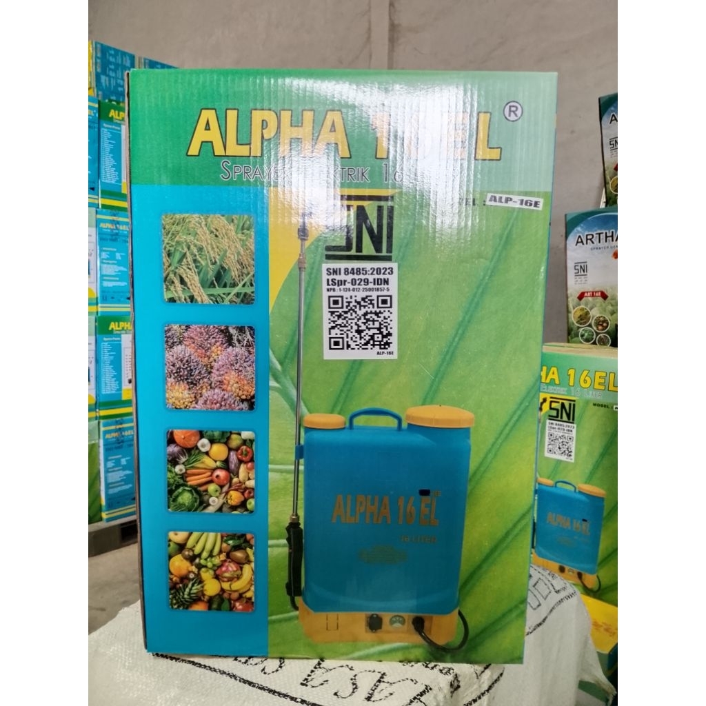 Tangki Semprot ALPHA 16 ELEKTRIK ORIGINAL 100%
