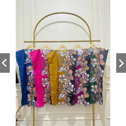 Daster Midi Tanpa Lengan