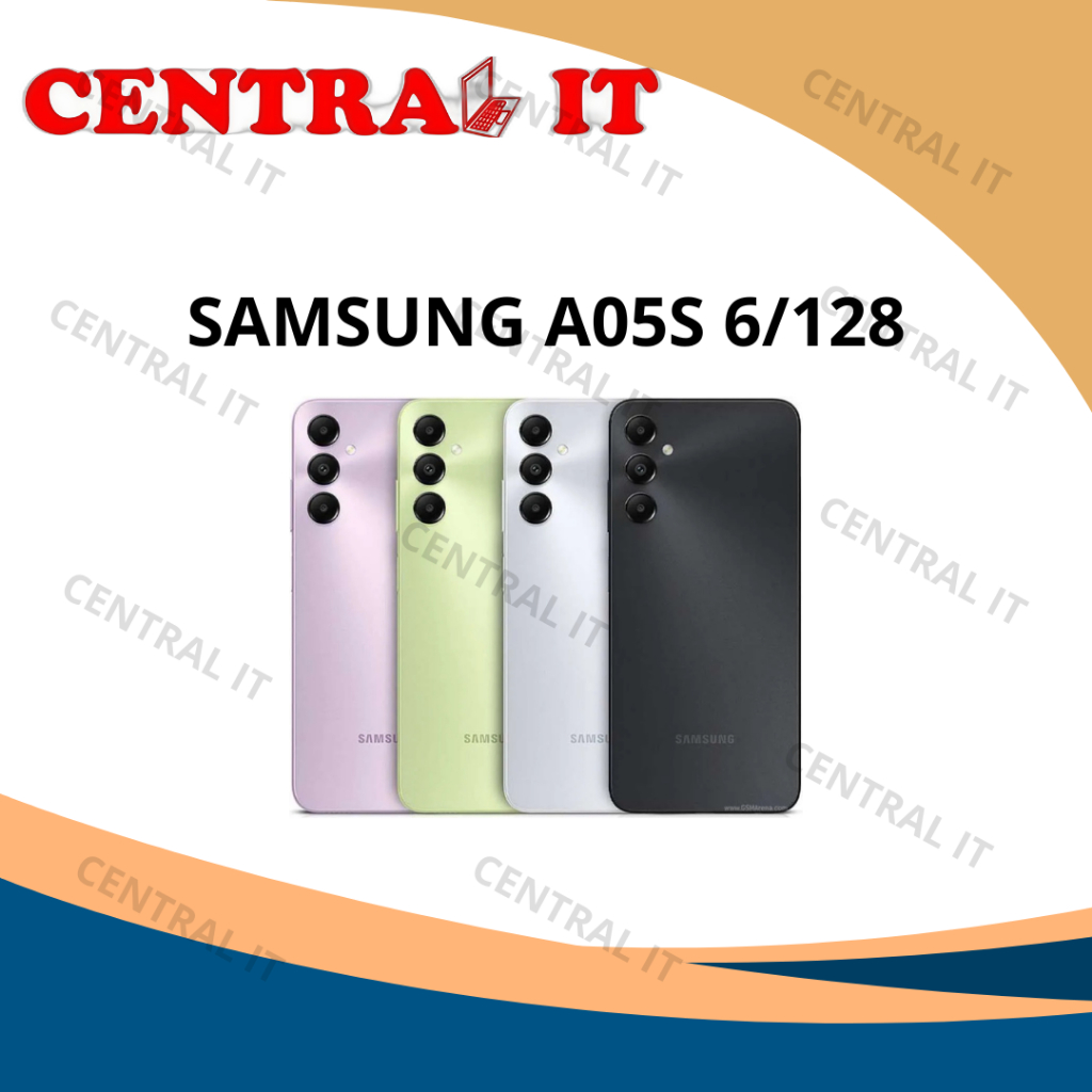 Samsung Galaxy A05s 6/128GB HP Entry-Level Layar 6.7" FHD+ 90Hz Chipset Snapdragon 680 RAM 6GB Bater