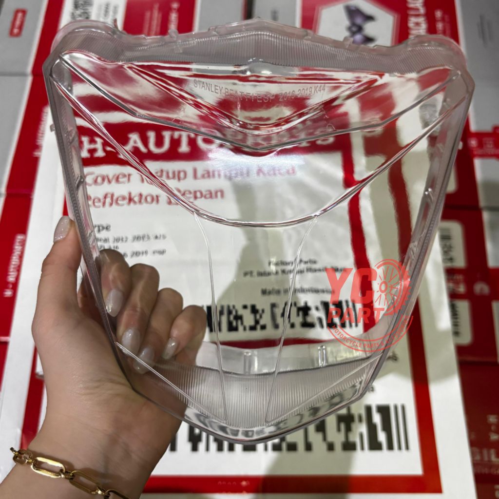 KACA LAMPU DEPAN REFLEKTOR BEAT 2016-2019 MIKAA DEPAN BEAT ESP STREET FI ECO HEAD LAMP REFLEKTOR BEA