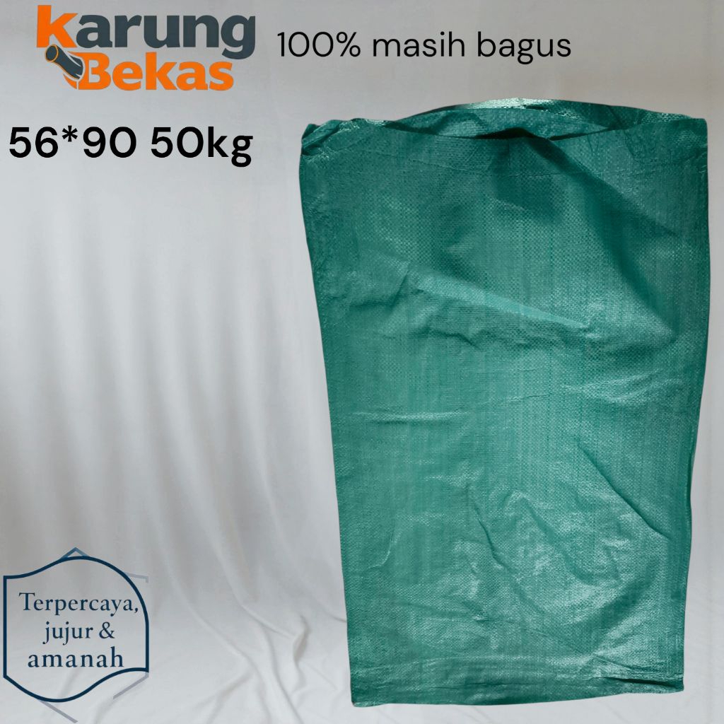 KARUNG BEKAS 50KG ukuran 56*90 PADI, BERAS