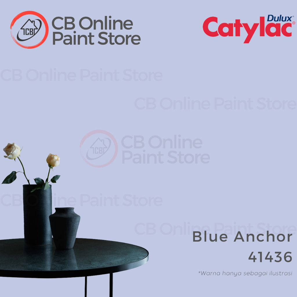 CAT TEMBOK DULUX CATYLAC - BLUE ANCHOR 41436 - PAIL