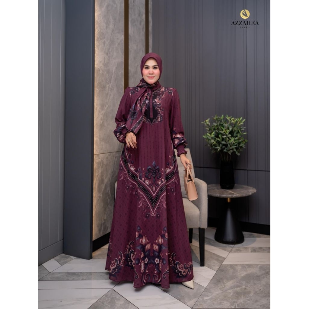 [BISA COD] KIRANA SERIES gamis by AZZAHRA SYARI ORIGINAL/NEW COLLECTION/terbaru/kekinian/terlaris/te