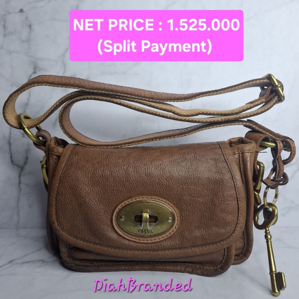 F072 - PRELOVED TAS FOSSIL VRI TURNLOCK WITH KEY