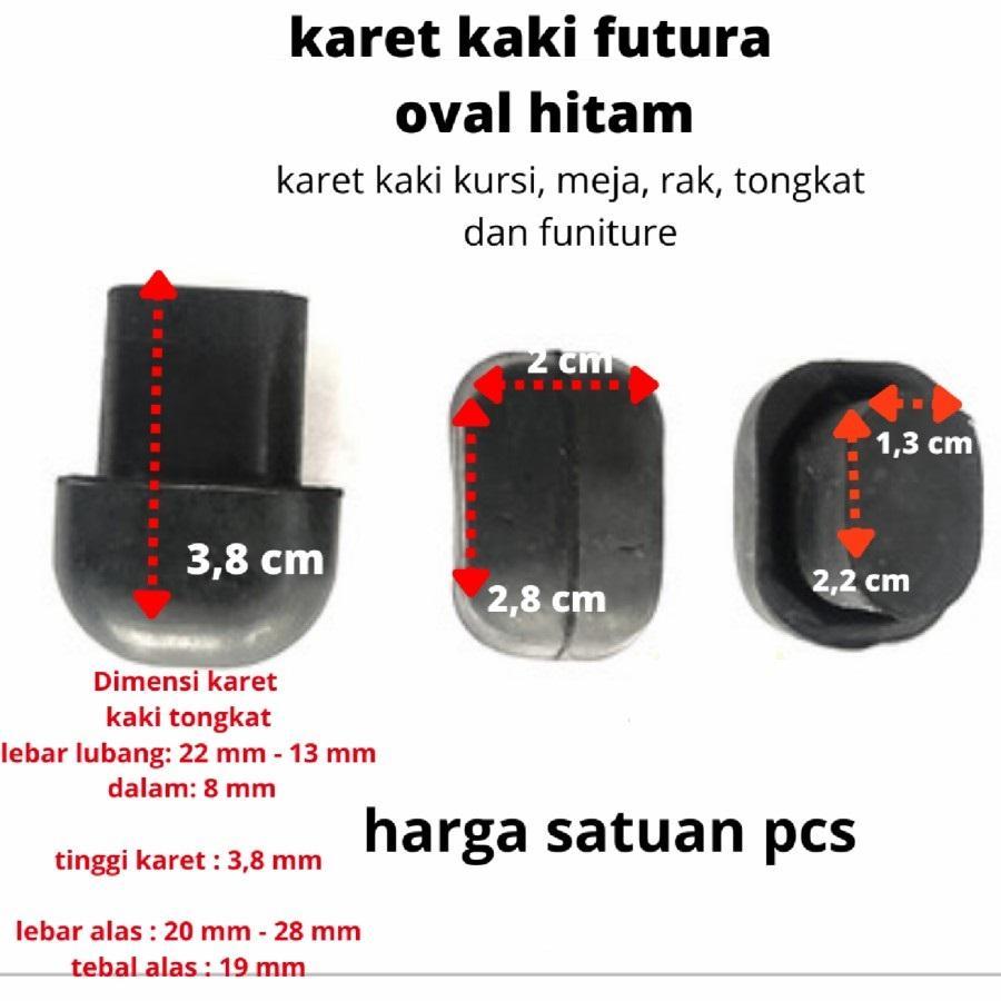 Karet Kaki Kursi Futura / karet kaki kursi oval