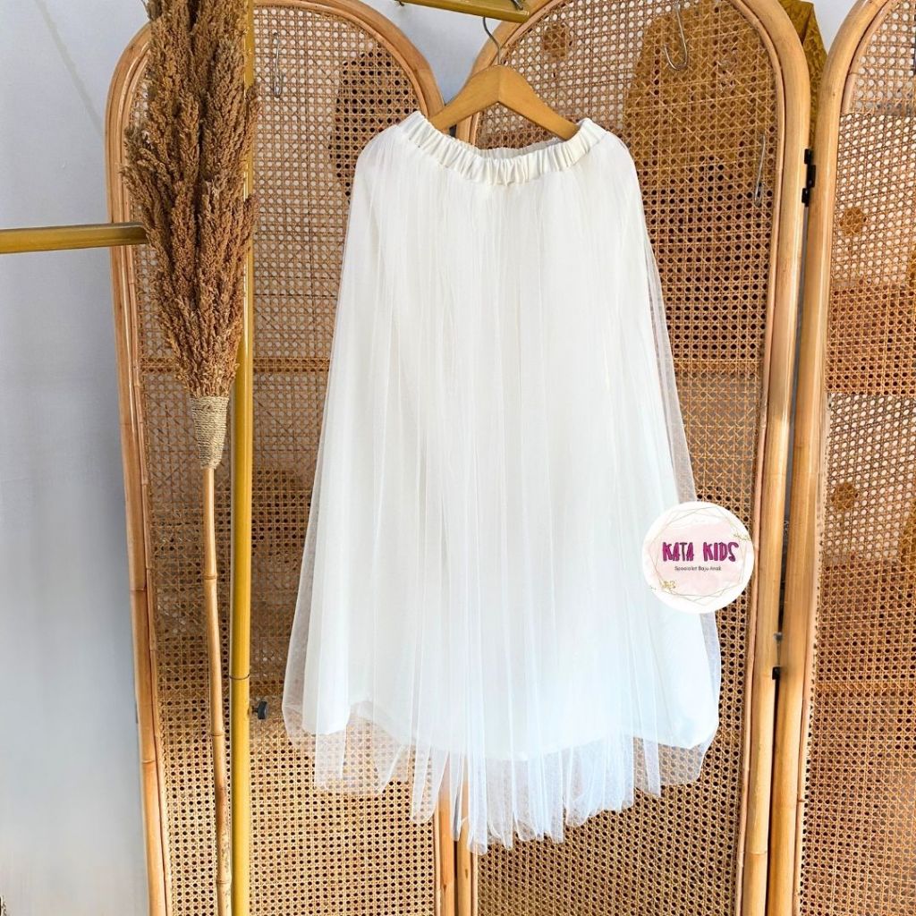 Rok Tutu Putih Polos Premium Original by Katakids