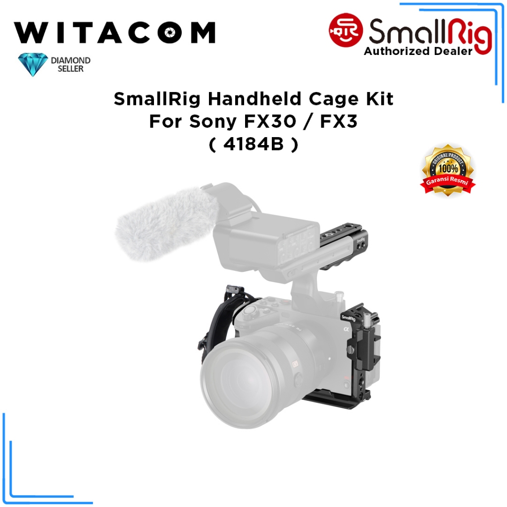 SmallRig 4184B Handheld Cage Kit for Sony FX30 / FX3 - Original